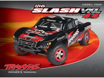 Traxxas TRX7098 Owners Manual, 1/16 Slash 4Wd, TRX7098