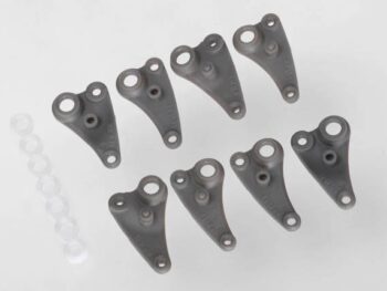 Traxxas TRX7156 Rocker arm set, long travel/ plastic bushings (8), TRX7156 - een set