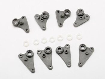 Traxxas TRX7158 Rocker arm set, progressive-2/ plastic bushings (8), TRX7158 - acht don