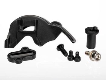 Traxxas TRX7379R Sensor-Ready Gear Cover for 1/16 Models with Titan 12T, TRX7379R - een set van zwarte