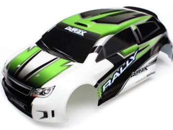 Traxxas TRX7513 Body, 1/18Th Rally, Green Body, 1/18Th R, TRX7513 - witte