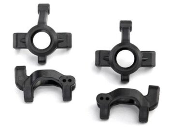 Traxxas TRX7532 Caster Blocks/Steering Block Caster B, TRX7532 - vier zwarte