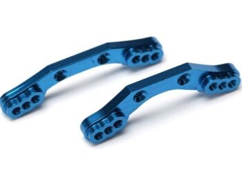 Traxxas TRX7537X Shock Towers, Front & Rear, Al Shock T, TRX7537X - twee blau