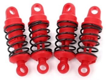 Traxxas TRX7560 Shocks, Oil-Less (W/Springs) Shocks, Oil-, TRX7560 - vier rode