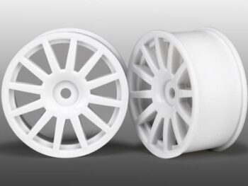 Traxxas TRX7571 Wheels, 12-Spoke (White) (2) Wheels, 12-Sp, TRX7571 - twee