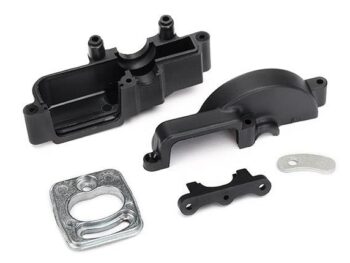 Traxxas TRX7590X Gearbox Housing/ Motor Plate, TRX7590X - diverse zwarte