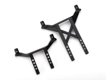 Traxxas TRX7615 Body mounts (posts), front & r, TRX7615 - twee zwarte