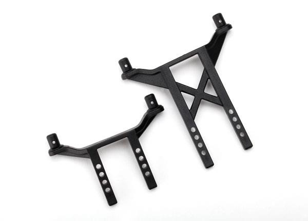 Body mounts (posts), front & r, TRX7615 Traxxas TRX7615 Body mounts (posts), front & r, TRX7615 - twee zwarte