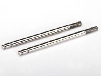 Traxxas TRX7663 Shock shafts, steel, Chrome finish, TRX7663 - twee