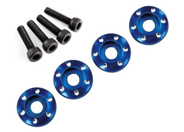 Traxxas TRX7668 Wheel nut washer, machined alu, TRX7668
