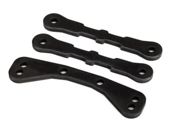 Traxxas TRX7726 Bulkhead tie bar, upper (1)/ lower (2) (steel), TRX7726