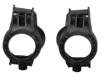 Traxxas TRX7732 Caster blocks (c-hubs), left & right, TRX7732 - twee zwar