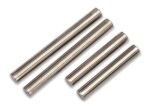 Suspension pin set, shock mount (front or rear, hardened ste, TRX7742
