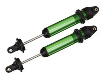 Traxxas TRX7761G Shocks, GTX, aluminum, green-anodized (fully assembled w/o s, TRX7761G - twee groene