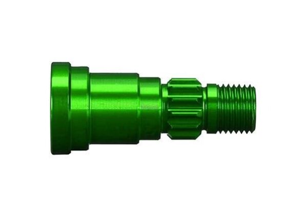 Traxxas TRX7768G Stub axle, aluminum (green-anodized) (1)use only with 7750X, TRX7768G