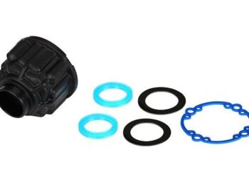 Traxxas TRX7781 Carrier, differential/ x-ring gaskets (2)/ ring gear gasket/, TRX7781