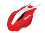 Canopy, front, red/white, Aton, TRX7911
