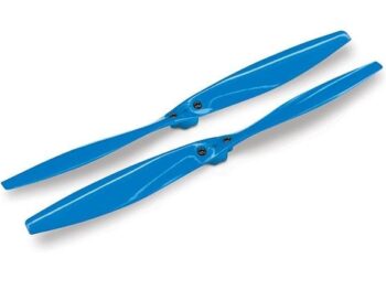 Traxxas TRX7929 Rotor blade set, blue (2) (with screws), TRX7929 - twee gl