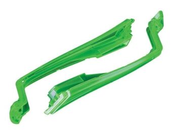 Traxxas TRX7954 LED lens, front, green (left & right), TRX7954 - twee doorsch