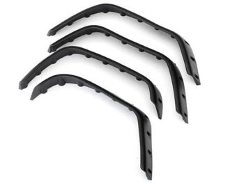 Traxxas TRX8017 Fender flares, front & rear (2 each), TRX8017 - vier zwarte