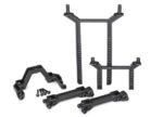Body mounts & posts, front & rear (complete set), TRX8215