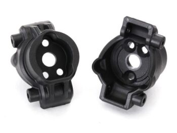 Traxxas TRX8256 Portal drive axle mount, rear (left & right), TRX8256 - twee zwar