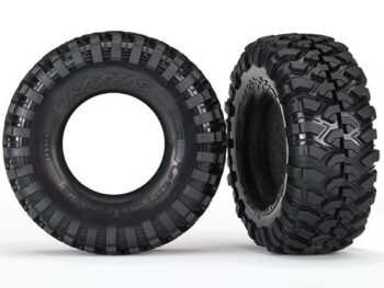 Traxxas TRX8270 Tires, Canyon Trail 1.9/ foam inserts (2), TRX8270 - twee zwarte RC