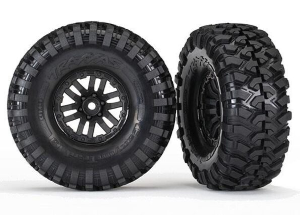 Traxxas TRX8272 Tires and wheels, assembled, glued (TRX-4 wheels, Canyon Tra, TRX8272