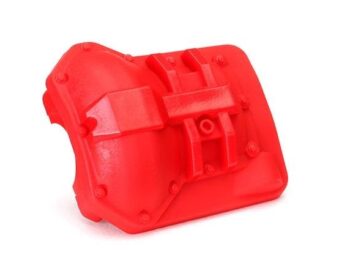 Traxxas TRX8280R Differential cover, front or rear (red), TRX8280R - een