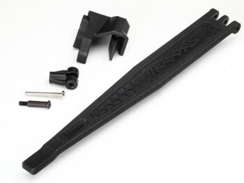 Traxxas TRX8327 Battery hold-down/ battery clip/ hold-down post/ screw pin/, TRX8327 - een set zwar