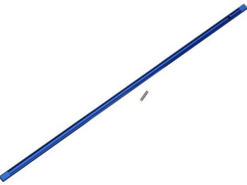 Traxxas TRX8355X Driveshaft, center, aluminum (blue-anodized), TRX8355X - een lange