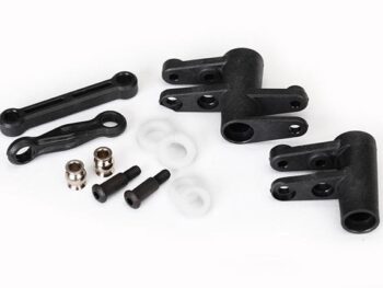 Traxxas TRX8343 Steering bellcranks/ hardware, TRX8343 - een set zwarte
