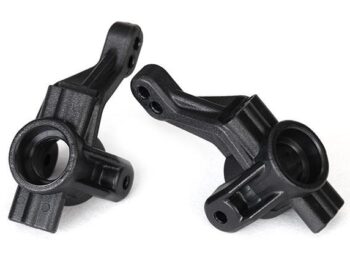 Traxxas TRX8337 Steering block (2), TRX8337 - twee zwarte