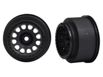 Traxxas TRX7874 Wheels, XRT Race, black (left and right)