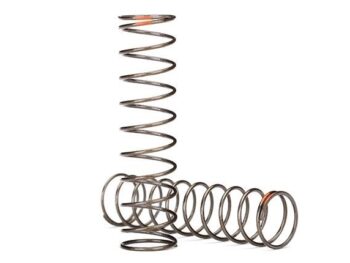 Traxxas TRX8044 Springs, shock (natural finish(GTS)(0.39 rate, orange stripe, #TRX8044 - twee