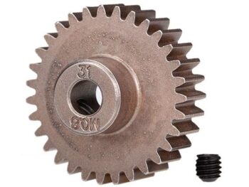 Traxxas TRX5638 Gear, 31-T pinion (32-p) (steel)/ set screw - metalen tand