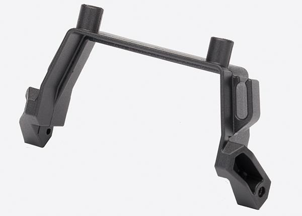 Mount, telemetry expander (fits TRX-4) Traxxas TRX6561 Mount, telemetry expander (fits TRX-4) - zwart, kunststof montagebeugel