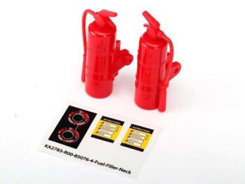 Traxxas TRX8422 Fire extinguisher, red (2) - twee glanz