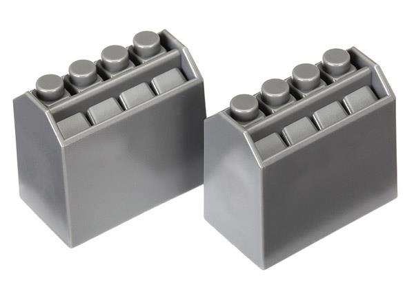 Oil bottles, grey (2) Traxxas TRX8424 Oil bottles, grey (2) - twee identieke