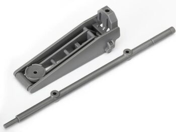 Traxxas TRX8425 Floor jack & handle, grey - een matte, grijze