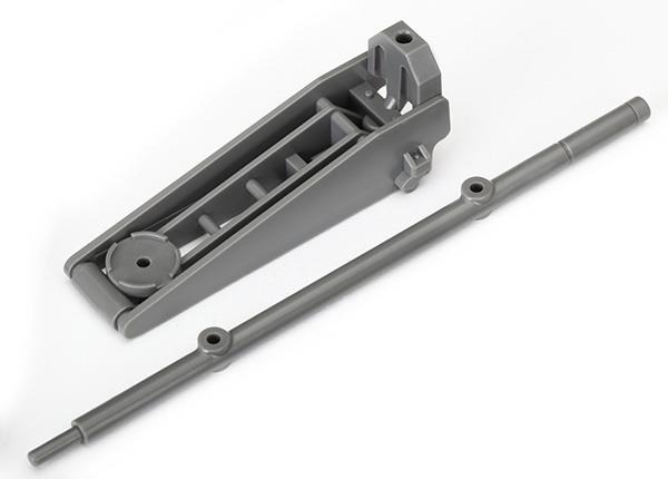 Floor jack & handle, grey Traxxas TRX8425 Floor jack & handle, grey - een matte, grijze