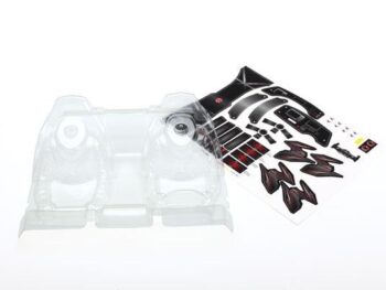 Traxxas TRX8512 Interior, clear (unpainted) - transparant