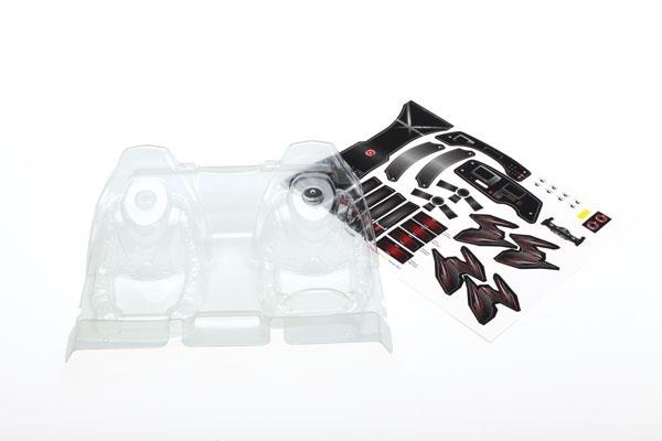 Interior, clear (unpainted) Traxxas TRX8512 Interior, clear (unpainted) - transparant