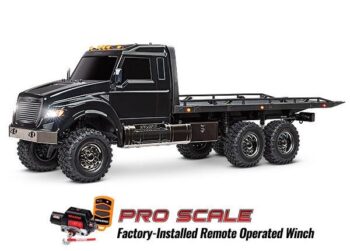 Traxxas TRX88086-84BLK Traxxas Ultimate RC Hauler Truck with winch - Black