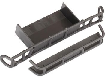 Traxxas TRX8536 Rear bumper/ bumper extension - twee donker