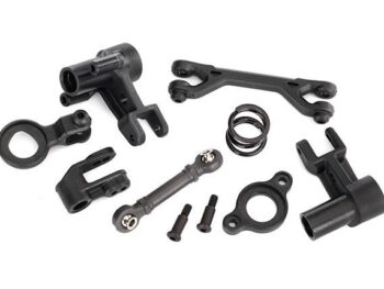 Traxxas TRX8543 Steering bellcranks/ servo saver/ servo saver spring/ servo spring retainer/serv - een set van diverse