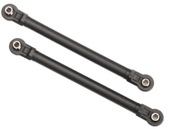 Traxxas TRX8547 Toe links, front (2) (assembled with hollow balls) - twee zwarte