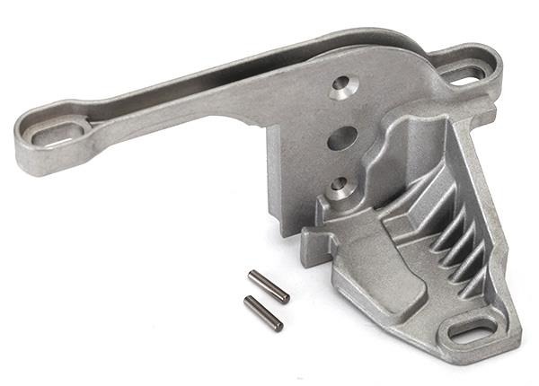 Motor mount/ pin (2) Traxxas TRX8560 Motor mount/ pin (2) - een zilverkle