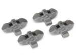 Brake calipers, front or rear (grey) (4)