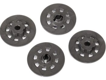 Traxxas TRX8569 Wheel hubs, hex (disc brake rotors) (4) - vier donkerg